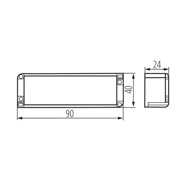 Led захранване, kanlux, drive led n 15w, 12v,  23861
